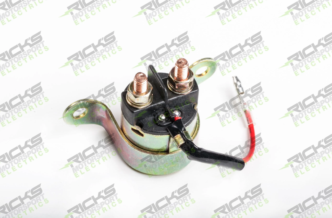 Rick's Motorsports Electrics Universal Starter Solenoid Switch for Kawasaki KLR650 '88-18, KLX250 '85-20, Suzuki GS1000S '80-81 Rick's Motorsports Electrics Universal Starter Solenoid Switch for Kawasaki KLR650 '88-18, KLX250 '85-20, Suzuki GS1000S '80-81